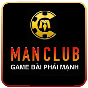 ManClub Wettanbieter Logo mit goldener Initiale und rotem Text