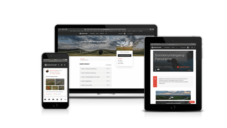 Shootcamp Kurs Landschaft fotografieren – Videokurs