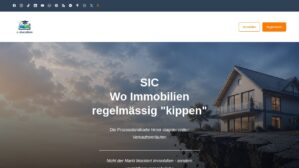 SIC – Prozesslandkarte: Wo Immobilien regelmässig „kippen“ – Ansicht der Verkaufsseite