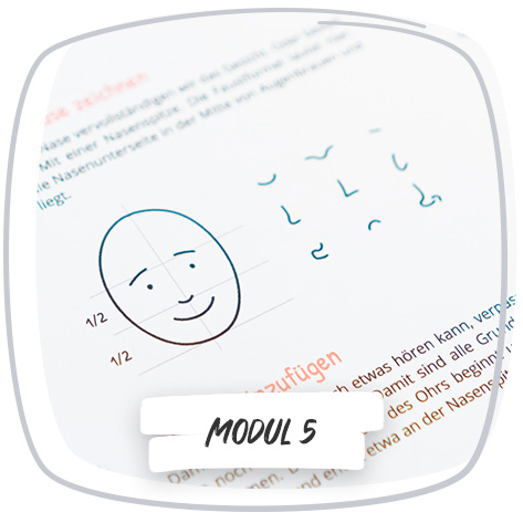 Sketchnotes Online Kurs Modul 5: Kursinhalt und Lernziele