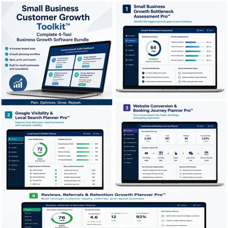 Small Business Customer Growth Toolkit – Software-Bundle Neukunden
