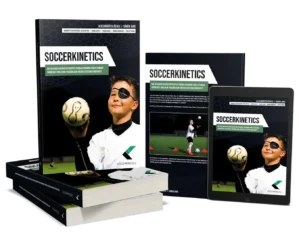 Soccerkinetics Buch Mockup in Print und Digital Format