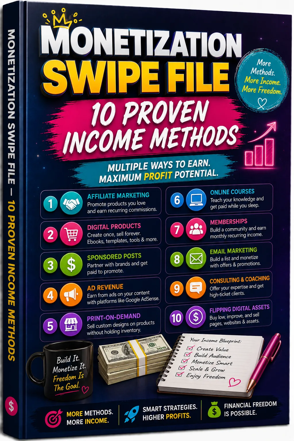 Social Media Flipping – E-Book zu Instagram-Seitenhandel 6 Bonus 4 Cover