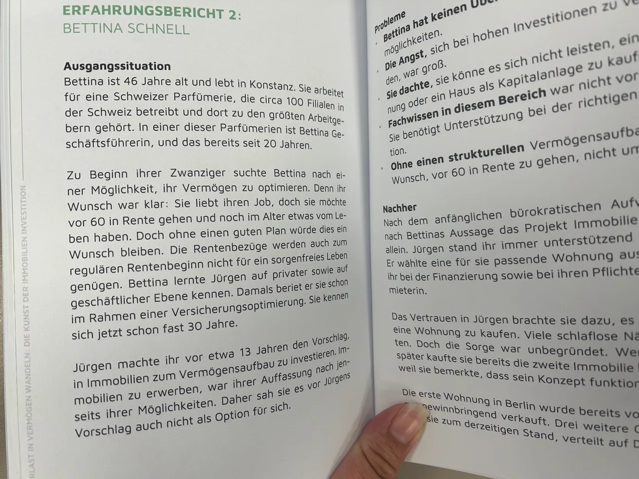 Buchseite aus Steuerlast in Vermögen umwandeln