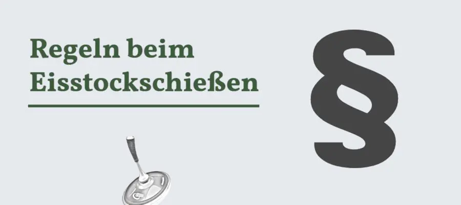 Regeln beim Eisstockschießen
