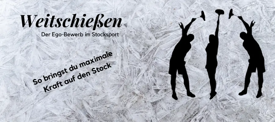 weitschiessen - so bringst du kraft auf den stock