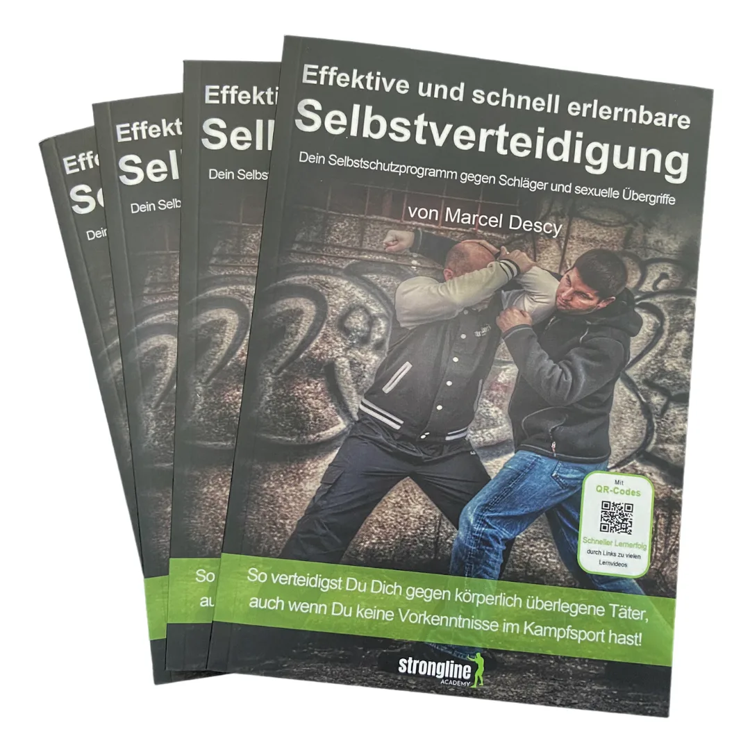 Strongline Academy Buch Effektive und schnell erlernbare Selbstverteidigung von Marcel Descy
