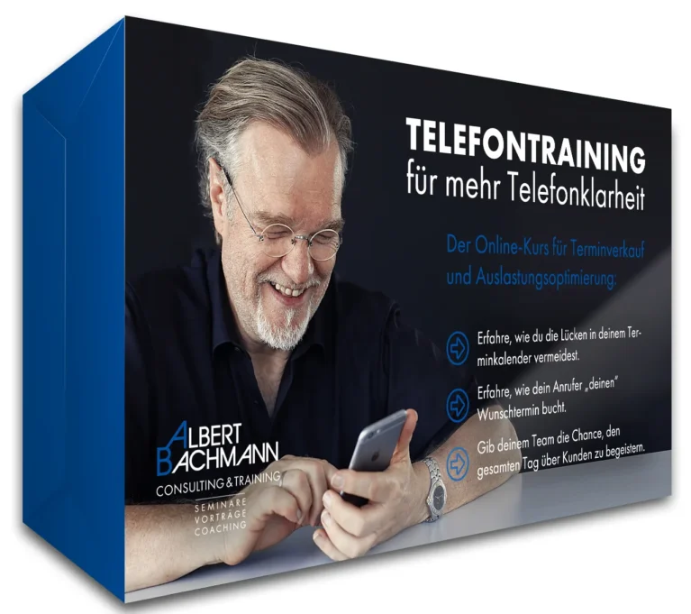 Telefonklarheit – Videokurs für Telefongespräche von Albert Bachmann