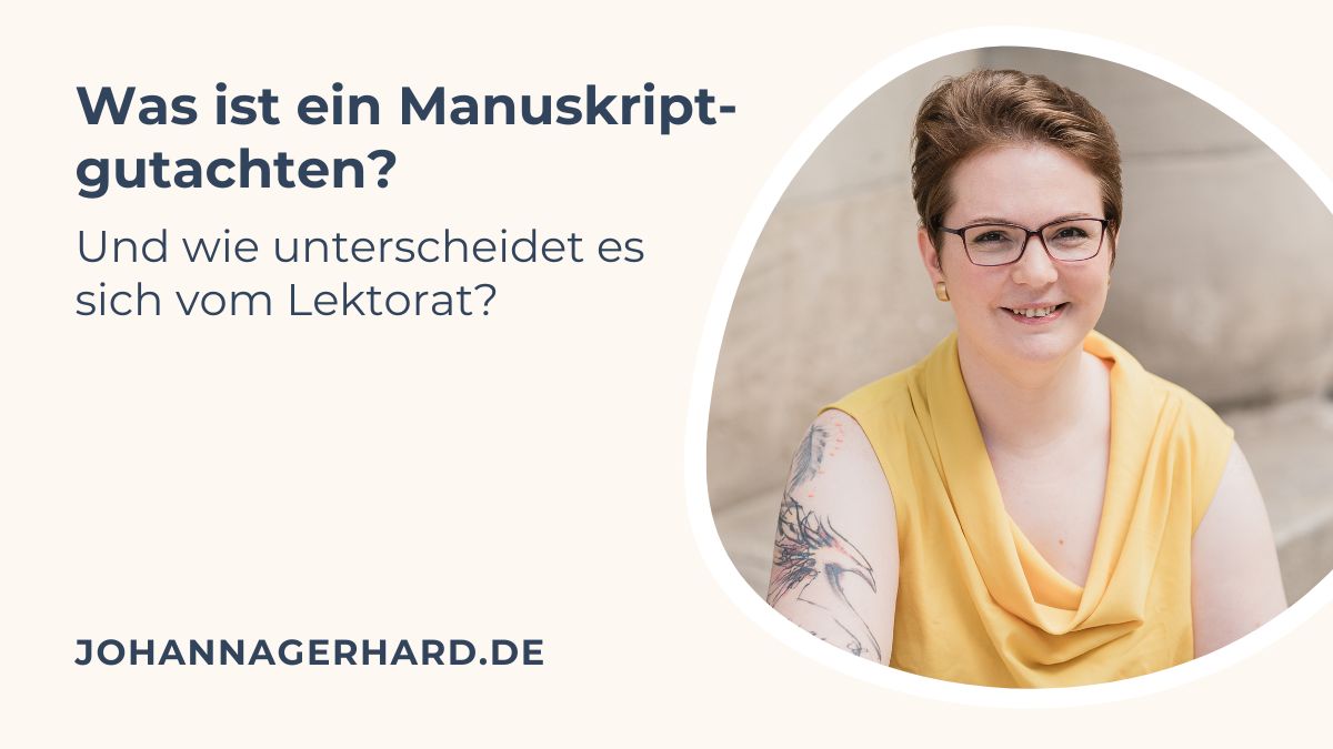 Was ist ein Manuskriptgutachten Kursinhalt