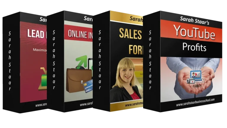 The 4 Product Bundle – Online-Marketing-Videokurse von Sarah Staar