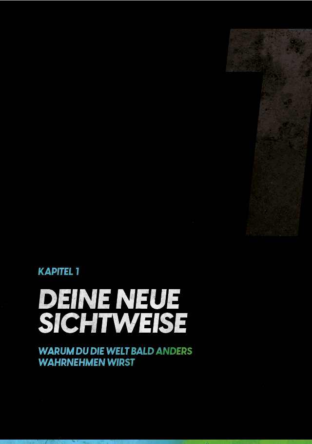 The Black Book Kapitel 1 Cover mit Kapitelüberschrift und Untertitel auf dunklem Hintergrund