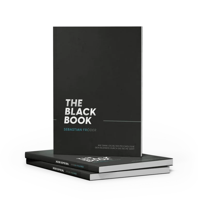 The Black Book – Buch zur Verkaufspsychologie von Sebastian Fröder