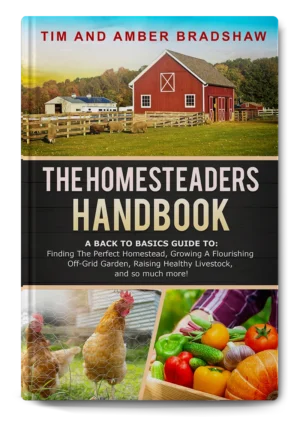 The Homesteaders Handbook Cover von Tim and Amber Bradshaw