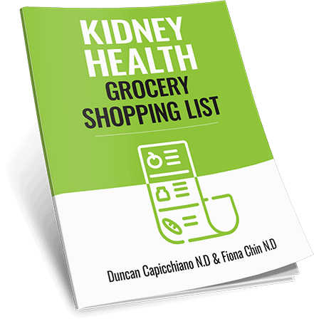 Kidney Health Grocery Shopping List Einkaufsliste mit Checklisten-Symbol