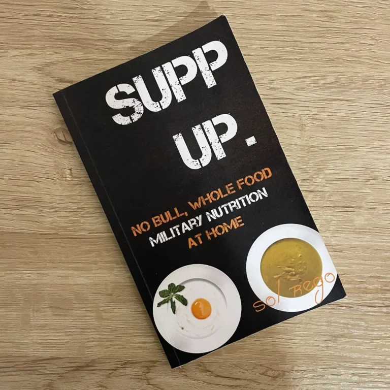 The SUPP UP. No Bull Nutrition At Home Field Guide