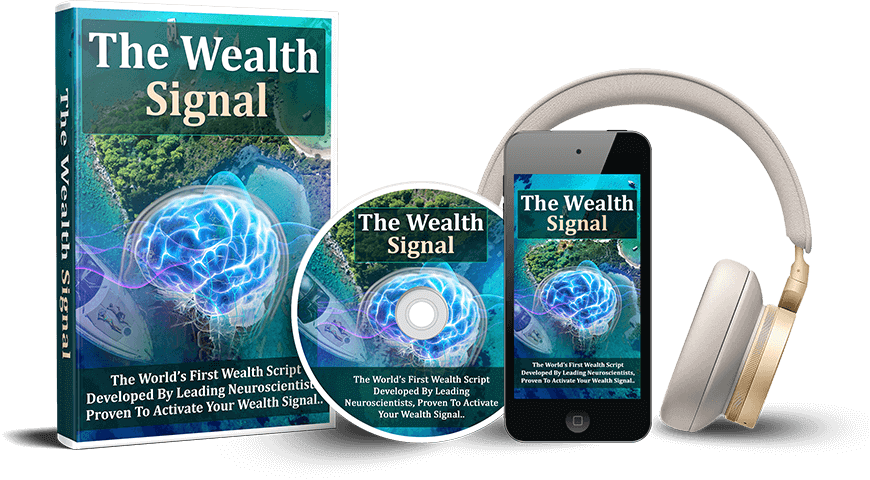 The Wealth Signal Produktpaket mit Buch, DVD, Smartphone und Kopfhörern