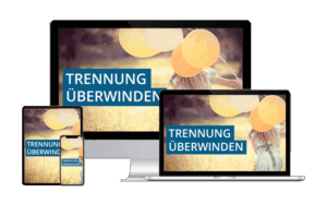 Mockup des Onlinekurs Trennung überwinden auf verschiedenen Geräten