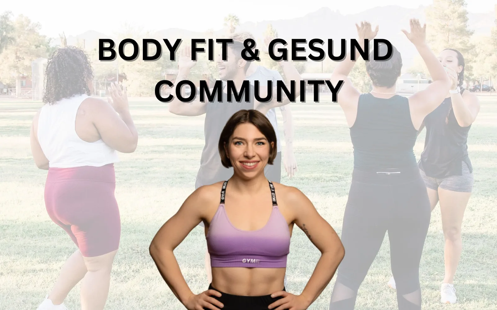 Frau beim TRX-Training in der Body Fit & Gesund Community