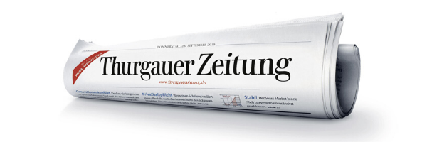 Thurgauer Zeitung Zeitungsrolle Logo