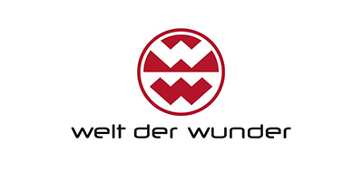 Welt der Wunder Logo mit zick-zack Muster im Kreis