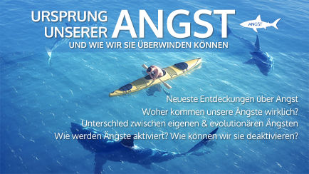 Online-Vortrag über Angstbewältigung mit Taucherin und Haien im Meer