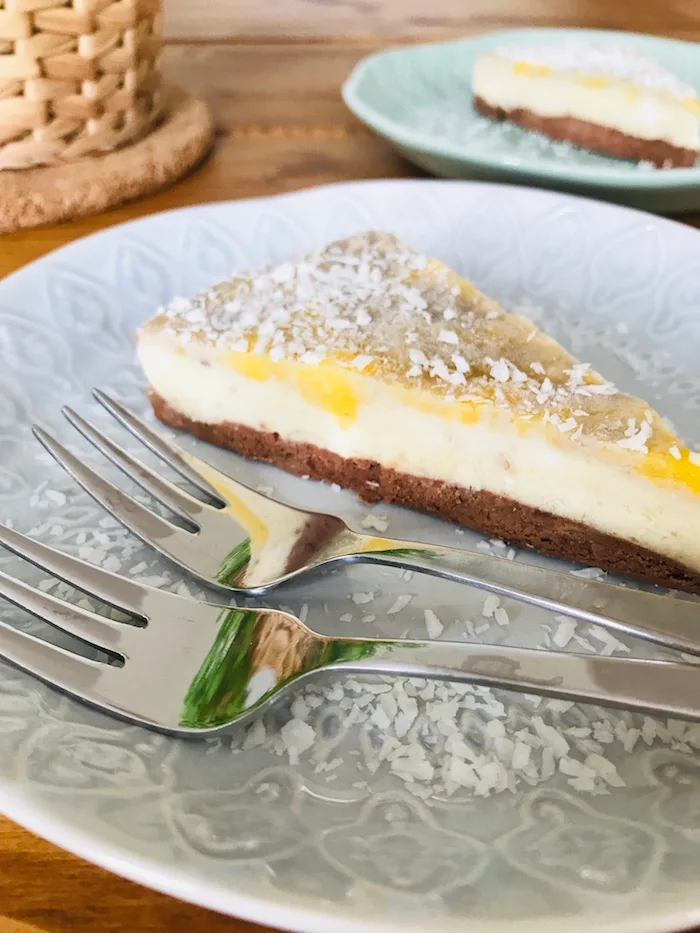 Veganer Orangen Kuchen ohne Backen