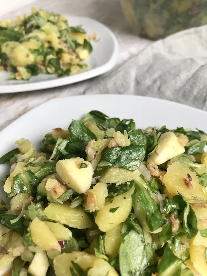 Kartoffel Feldsalat vegan glutenfrei
