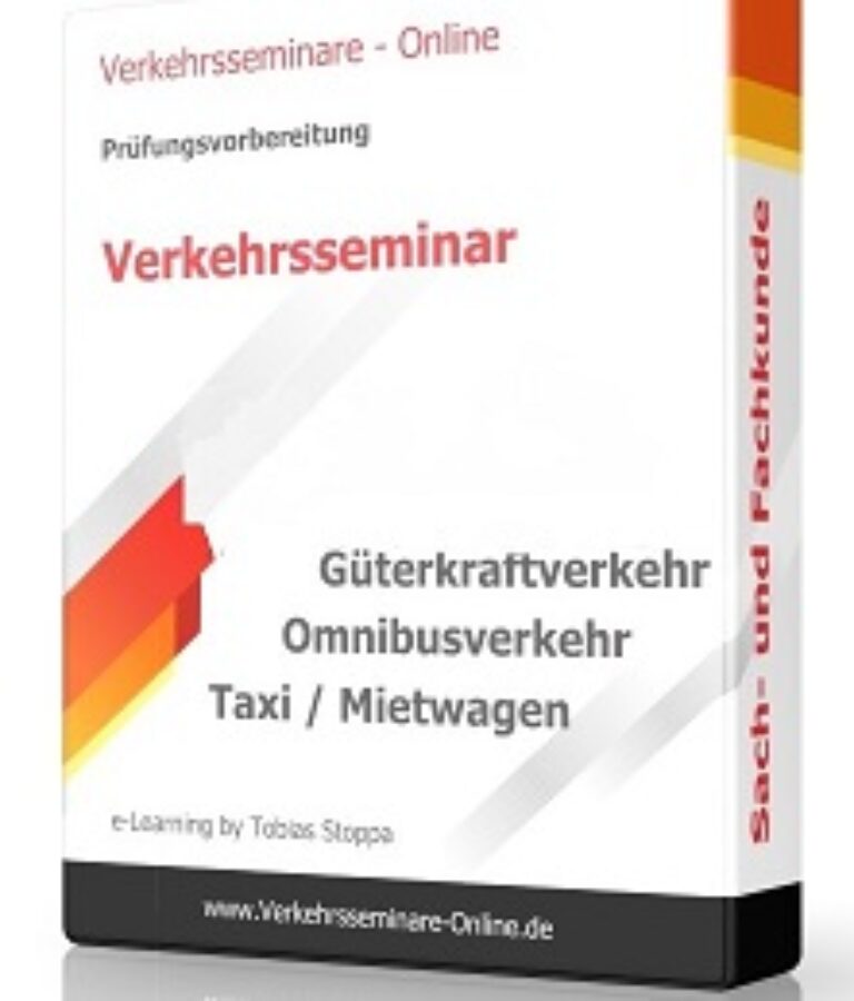 Verkehrsseminar Güterkraftverkehr / Taxi – Videokurs zur Fachkunde