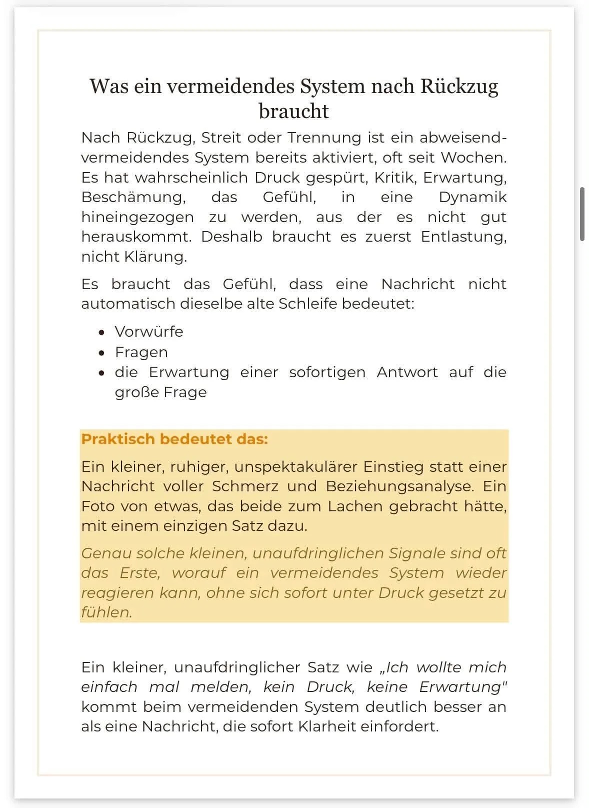Leseprobe Vermeider Komplett Bundle Kursinhalt