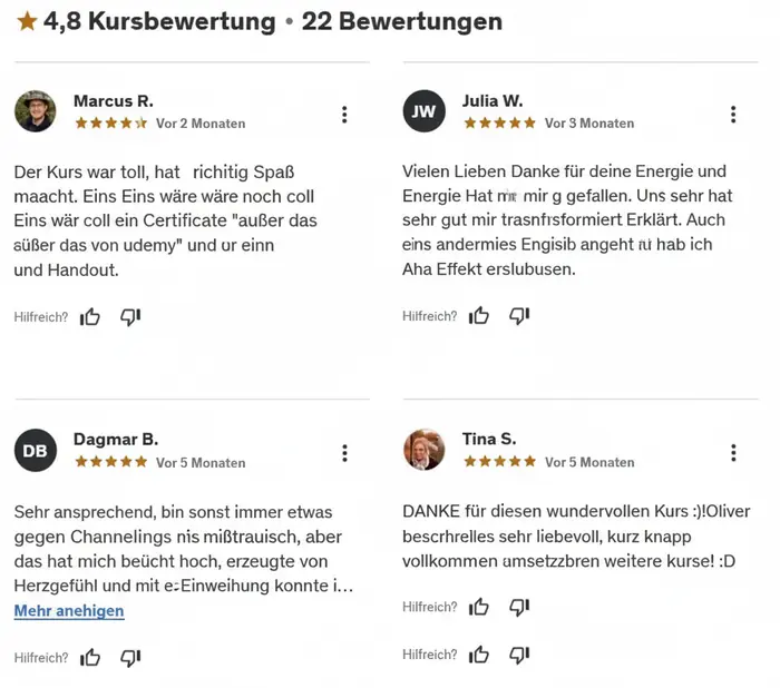 Kursbewertungen