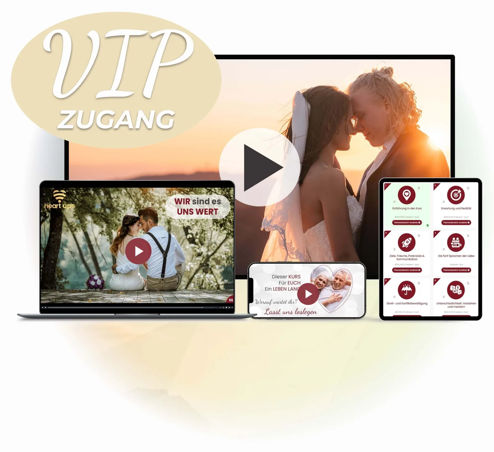 VIP-Kurs Modulübersicht und Kursinhalt