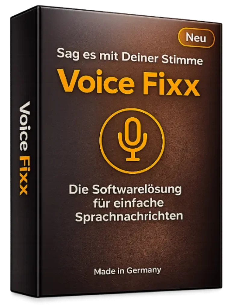 Voice Fixx – Software für Sprachnachrichten