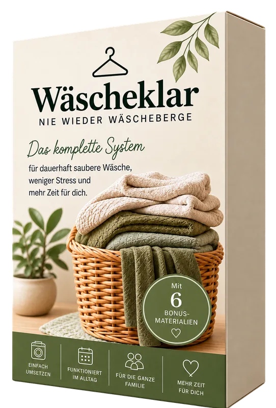 Wäscheklar – E-Book zur Wäscheorganisation 7 Wäscheklar E-Book Inhaltsseite zur Wäscheorganisation