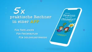 Wieviel Gewinn bleibt vom Umsatz - Rechner App Tagesatz Stundensatz Honorar Kalkulation - Stefan Weiss