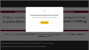 Wissen schafft Freiheit – das Buch – Ansicht der Verkaufsseite
