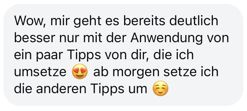 Kundenbewertung Wohlfühldarm deutliche Besserung erreicht