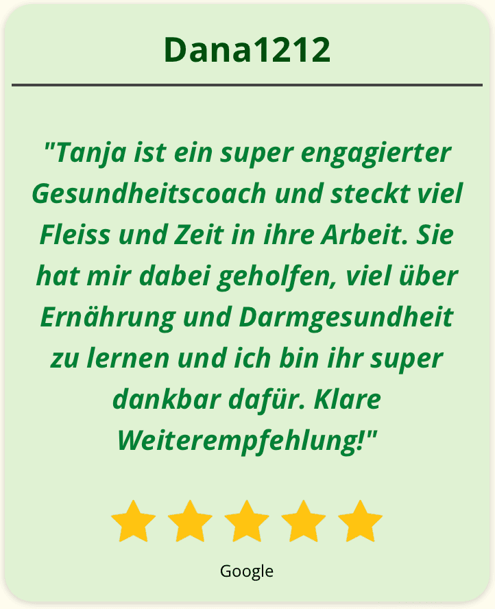 Kundenstimme Dana zum Wohlfühldarm Kurs