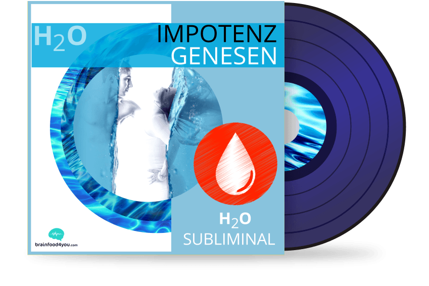 Produktmockup H2O Impotenz Genesen Audio-Programm von brainfood4you
