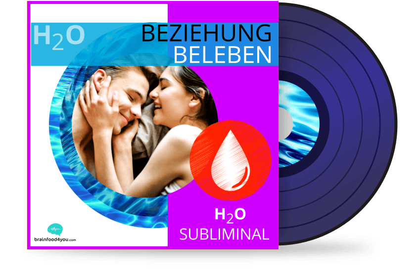 Produktmockup H2O Beziehung Beleben Audio-Programm von brainfood4you