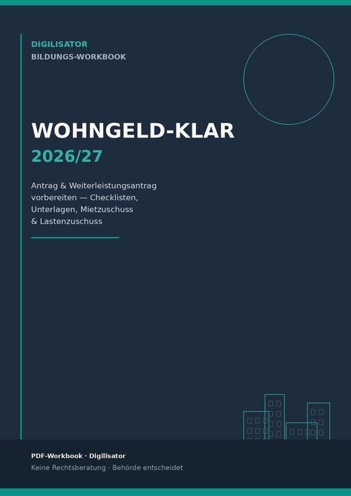 Wohngeld-klar 2026/27 – E-Book zum Wohngeldantrag von Torsten Weiß 3 Verkleinertes Cover des E-Books Wohngeld-klar 2026/27 für Produktansicht