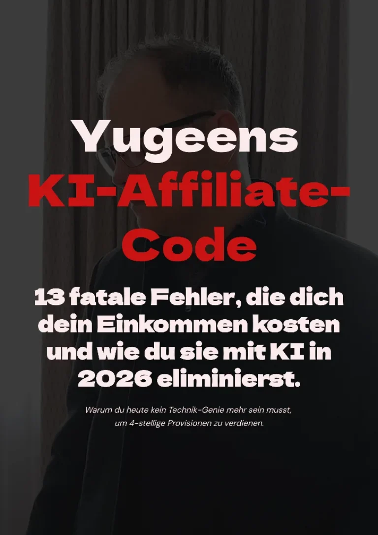 Yugeen KI Affiliate Code – E-Book zum Online-Nebeneinkommen