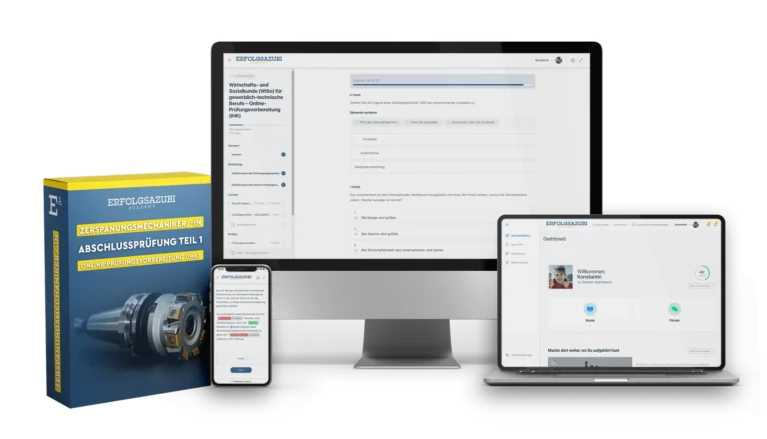 Zerspanungsmechaniker AP1 – IHK-Prüfungsvorbereitung