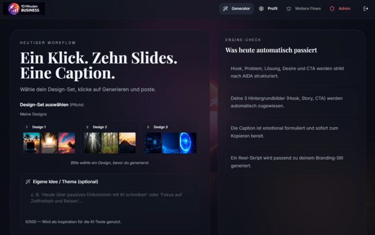 10 Minuten Business – Affiliate-Marketing-Kurs