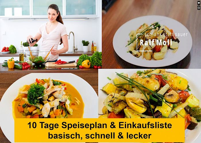 Speiseplan-Beispiel aus dem 10-Tage-Schlank-statt-Sauer-Kurs