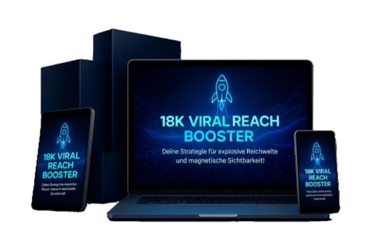 18K Viral Reach Booster – Kurspaket zu Social-Media-Traffic