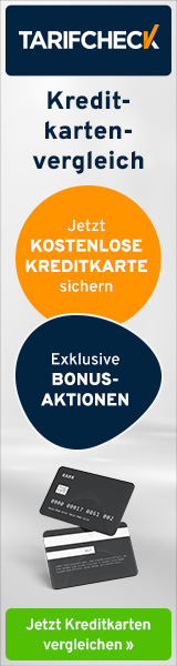 5 unbekannte Traffic-Strategien – E-Book über Website-Traffic 6 Tarifcheck Kreditkartenvergleich Banner mit Call-to-Action-Button