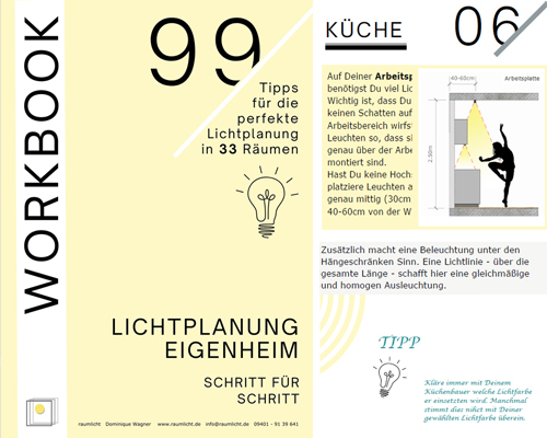 Workbook Ebokk Lichtplanung Eigenheim 99 Tipps