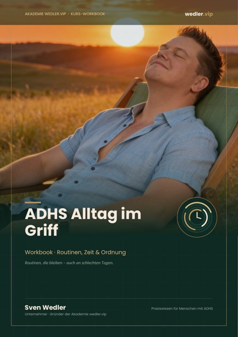 ADHS Alltag im Griff – Struktur-Videokurs von Sven Wedler