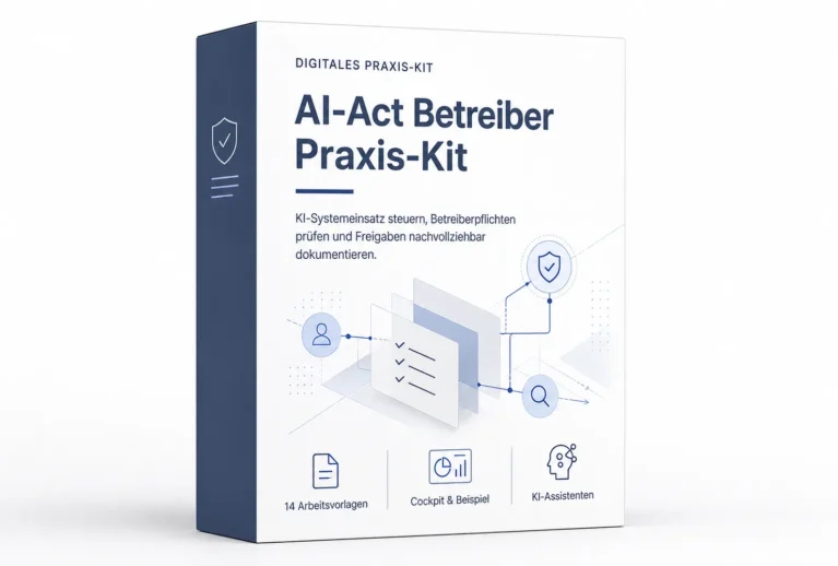 AI-Act Betreiber Praxis-Kit – Vorlagen-Kit zum EU AI Act