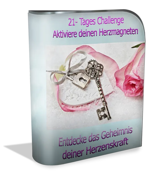 Produktmockup Onlinekurs Aktiviere deinen Herzmagneten von Der Bewusstseinsraum